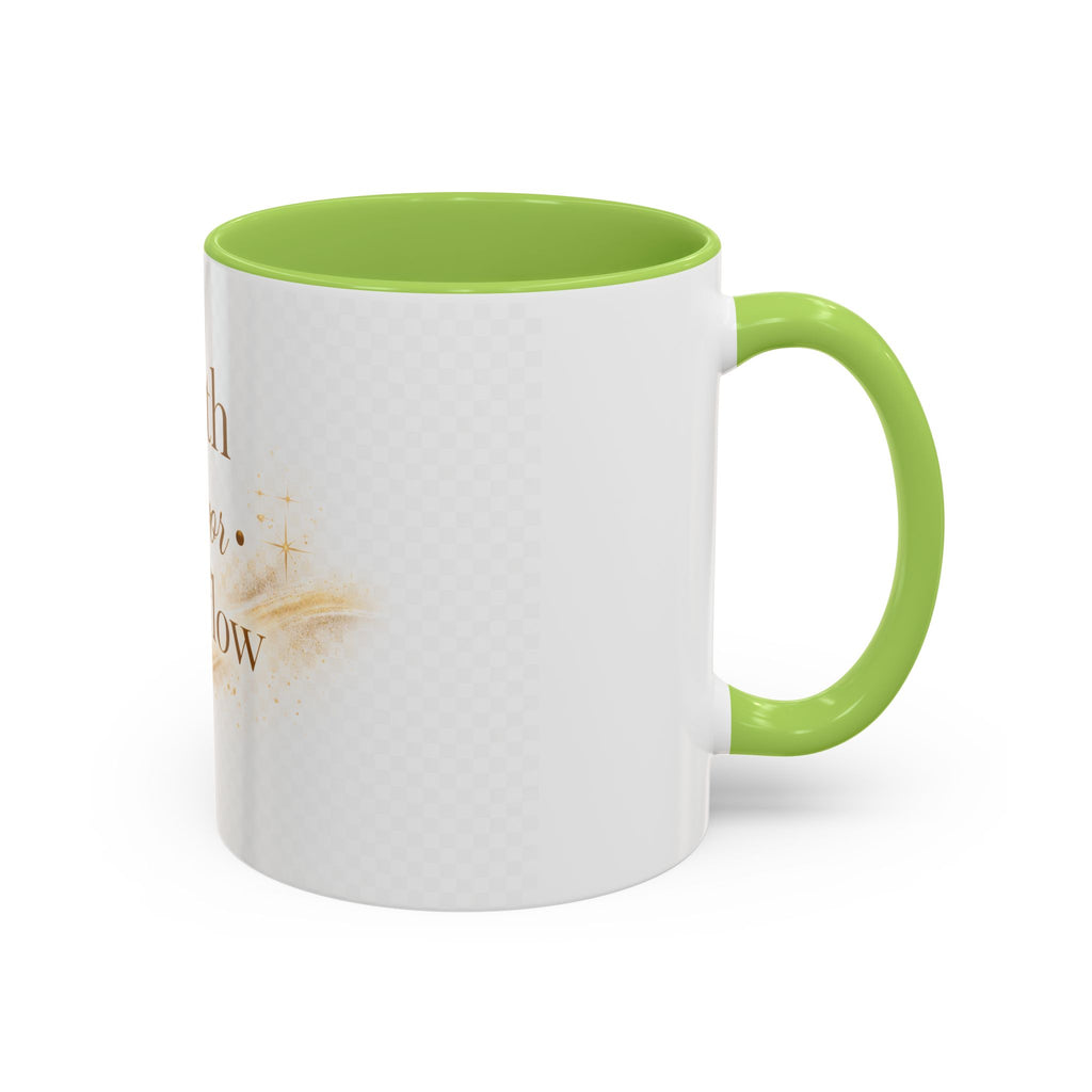 Copy of Faith Favor Overflow Ceramic Coffee Mug – Inspirational Christian Accent Mug