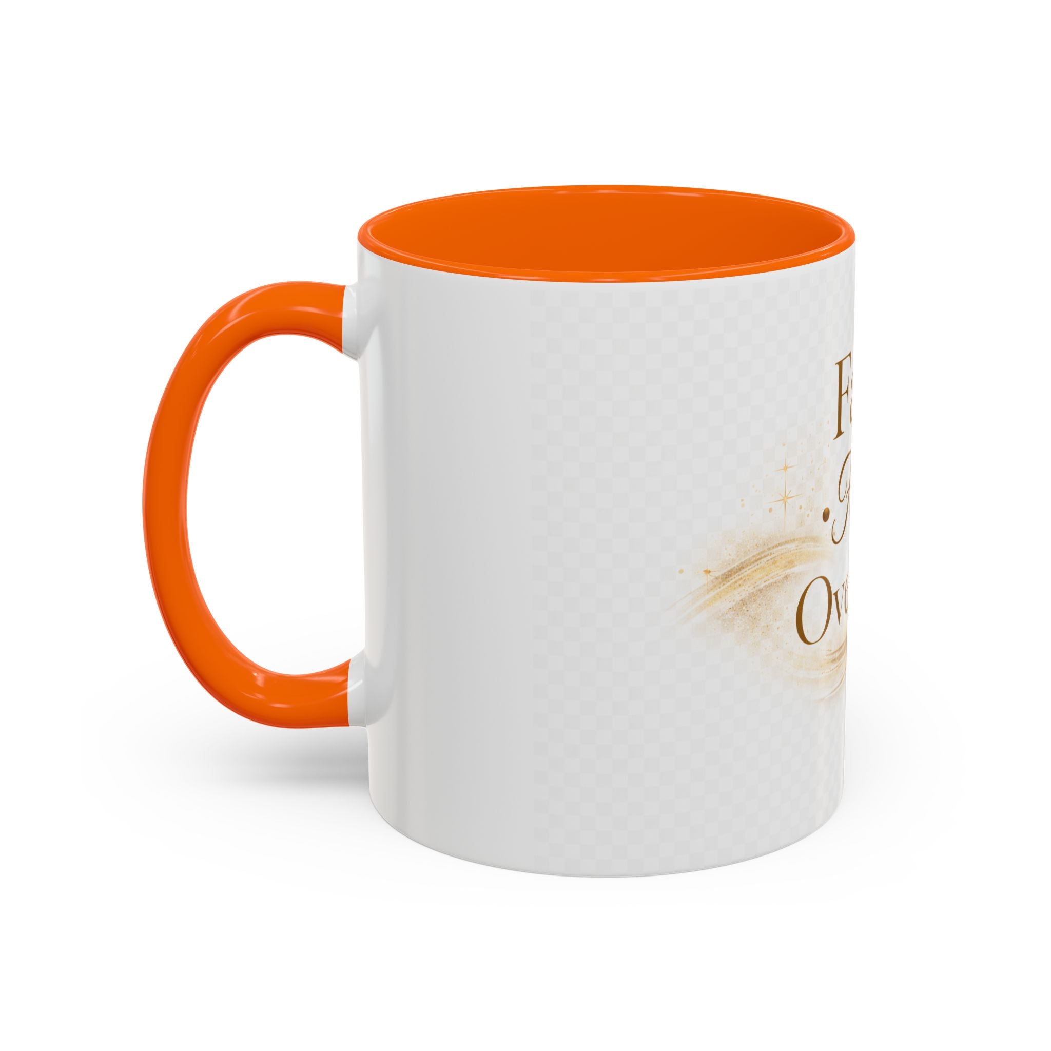 Copy of Faith Favor Overflow Ceramic Coffee Mug – Inspirational Christian Accent Mug