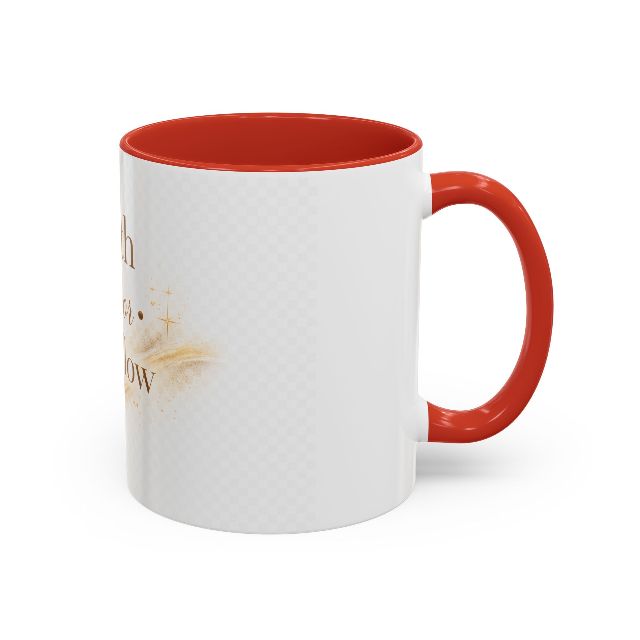Copy of Faith Favor Overflow Ceramic Coffee Mug – Inspirational Christian Accent Mug