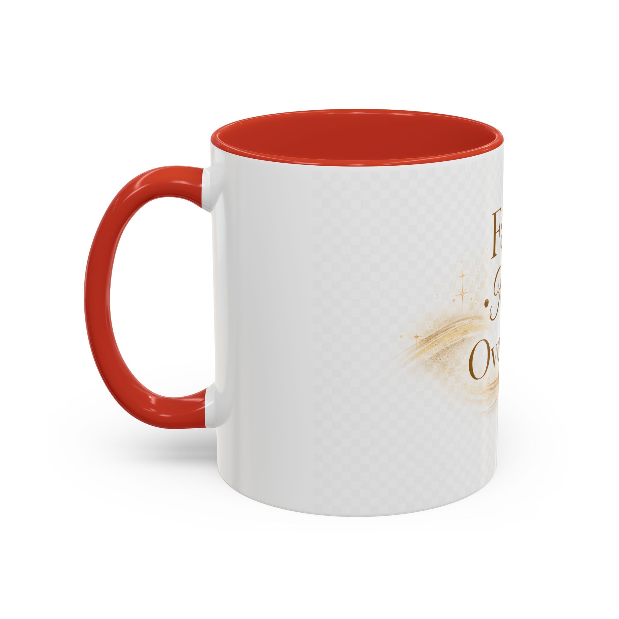Copy of Faith Favor Overflow Ceramic Coffee Mug – Inspirational Christian Accent Mug