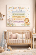 God’s Promises for Kids Christian Wall Art