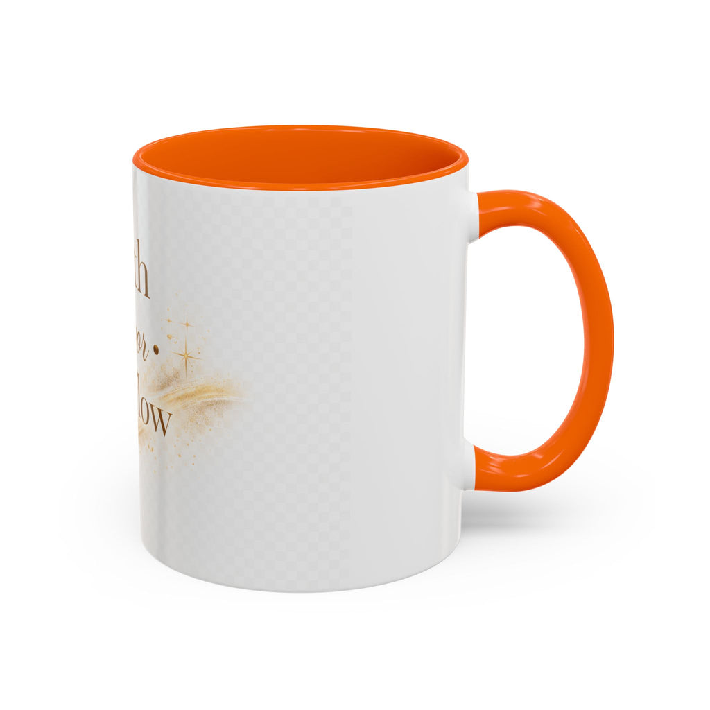 Faith Favor Overflow Mug-Luxury Christian Gift| Inspirational Coffee Cup