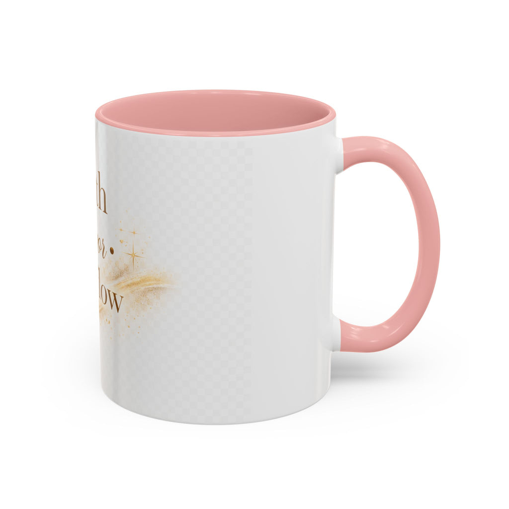 Faith Favor Overflow Mug-Luxury Christian Gift| Inspirational Coffee Cup