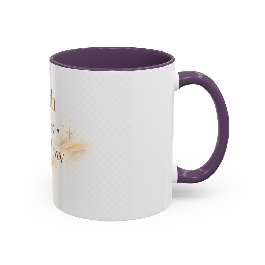 Copy of Faith Favor Overflow Ceramic Coffee Mug – Inspirational Christian Accent Mug
