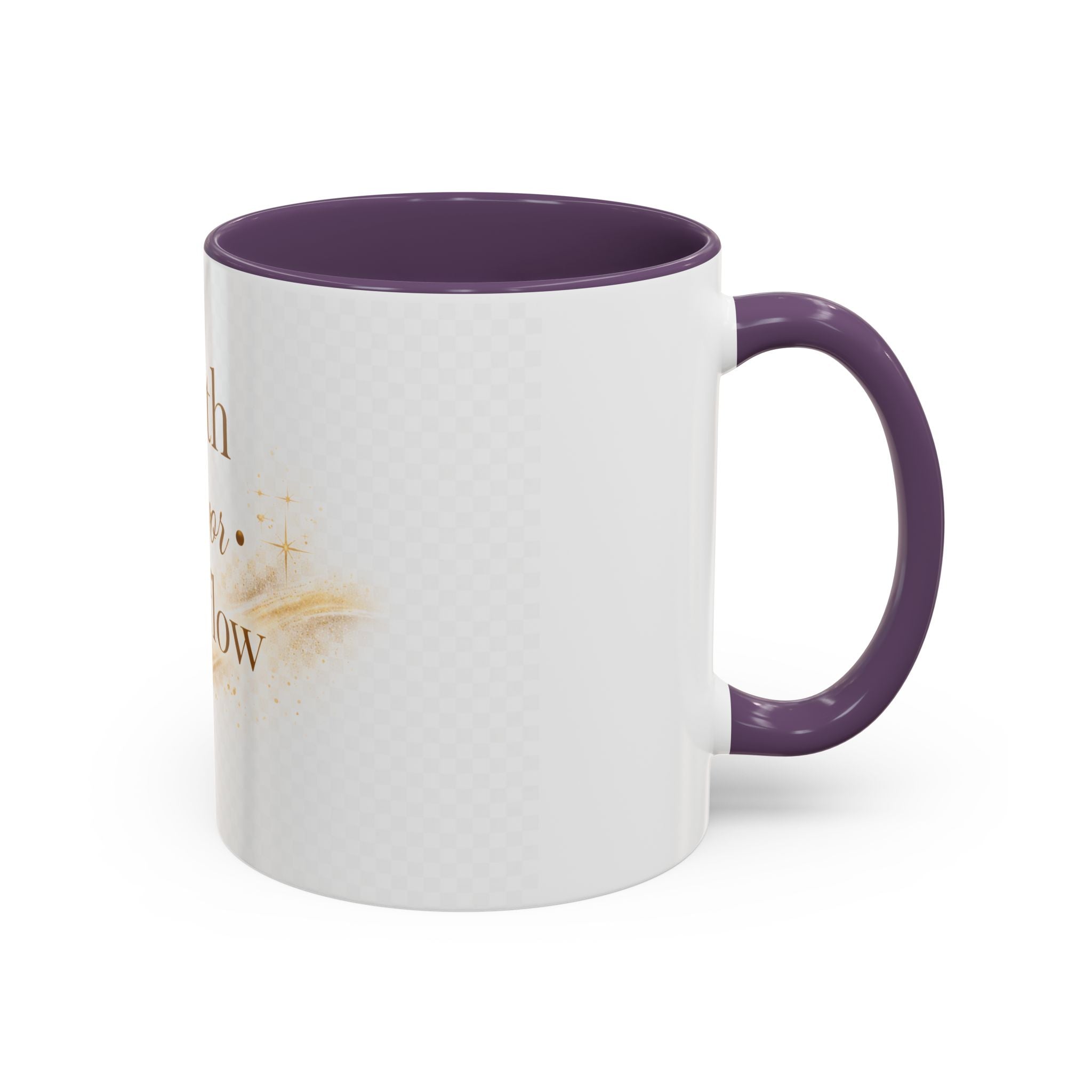 Copy of Faith Favor Overflow Ceramic Coffee Mug – Inspirational Christian Accent Mug