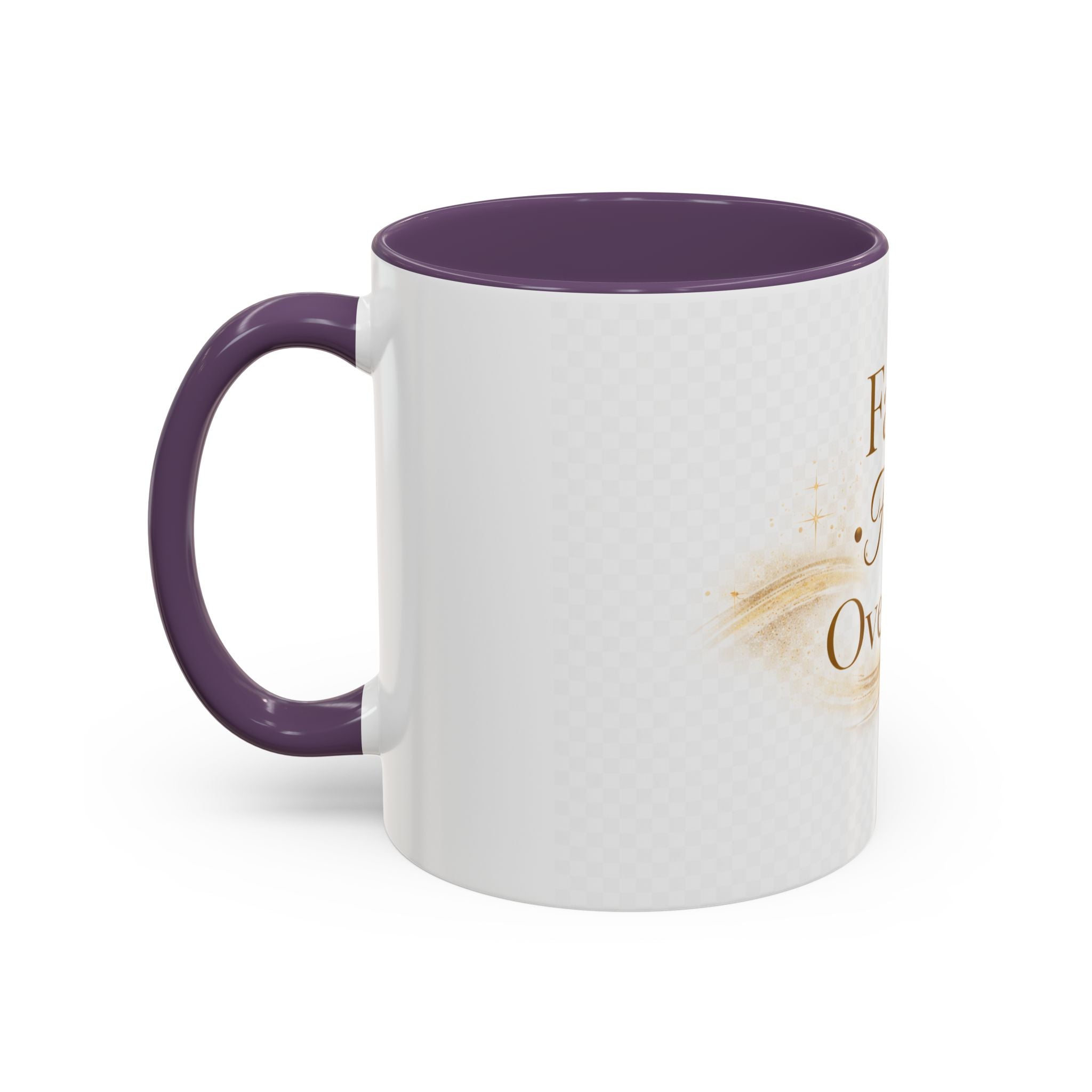 Copy of Faith Favor Overflow Ceramic Coffee Mug – Inspirational Christian Accent Mug