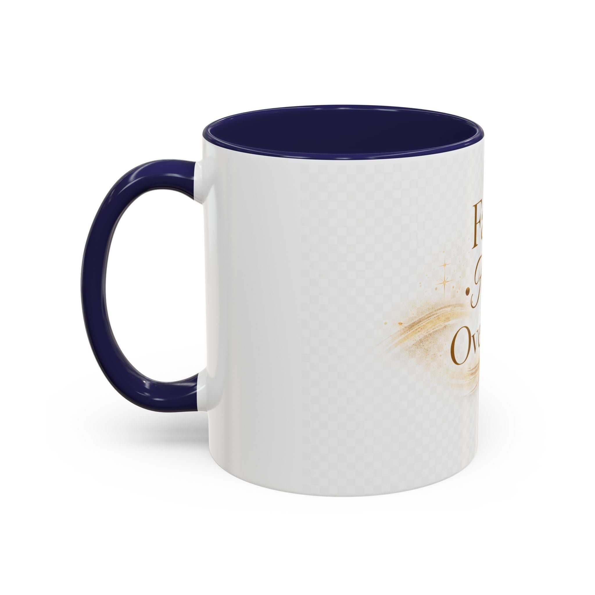 Copy of Faith Favor Overflow Ceramic Coffee Mug – Inspirational Christian Accent Mug
