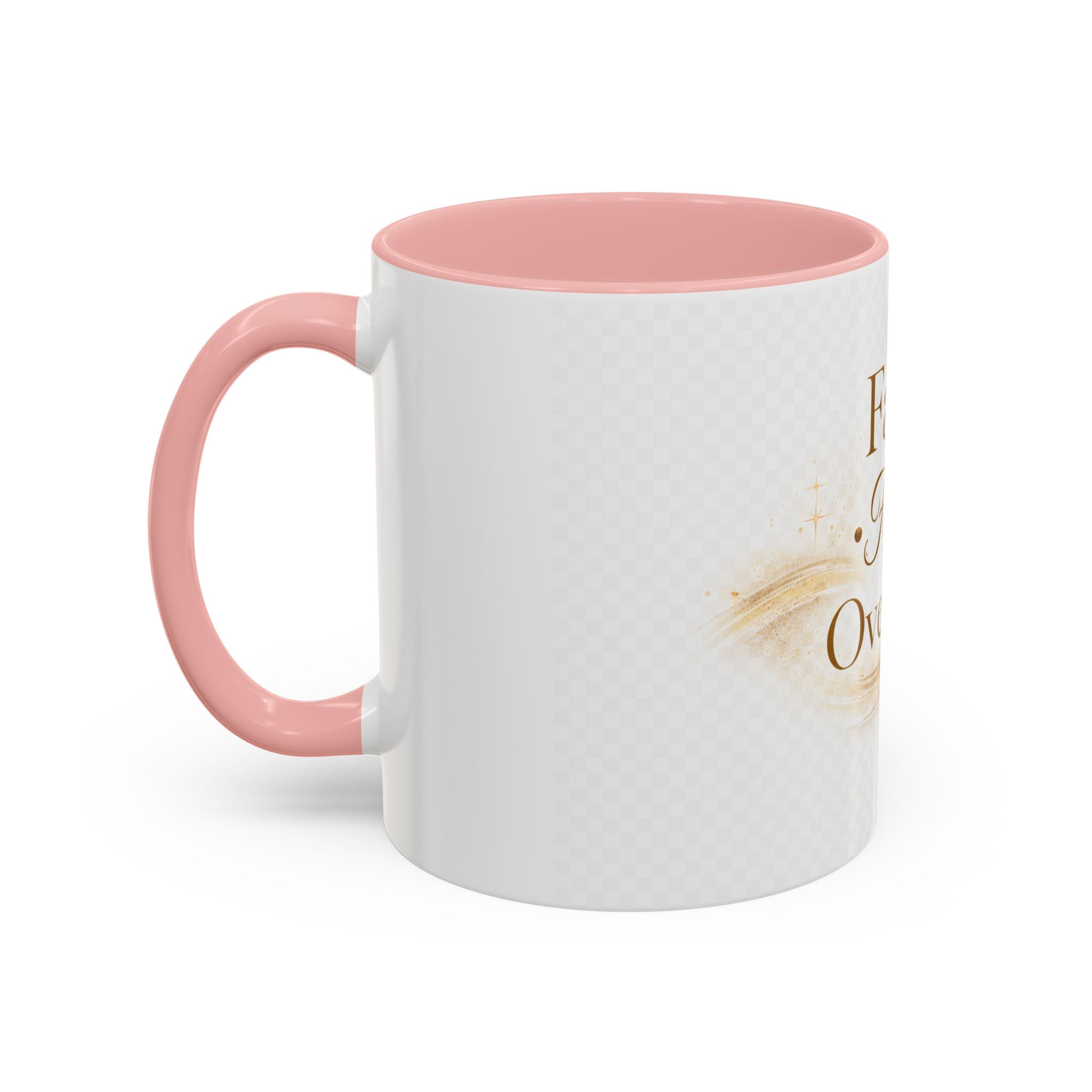 Copy of Faith Favor Overflow Ceramic Coffee Mug – Inspirational Christian Accent Mug