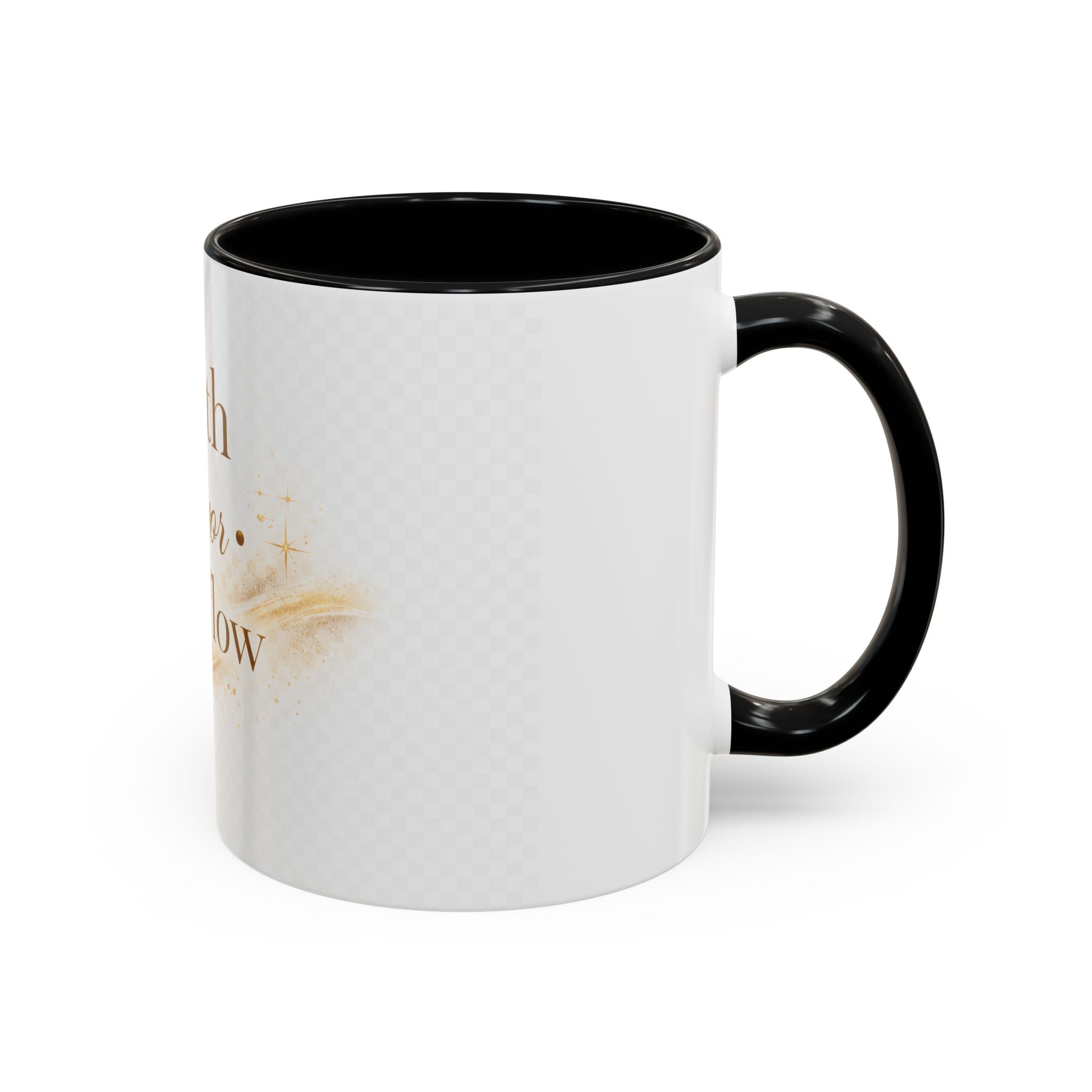 Copy of Faith Favor Overflow Ceramic Coffee Mug – Inspirational Christian Accent Mug